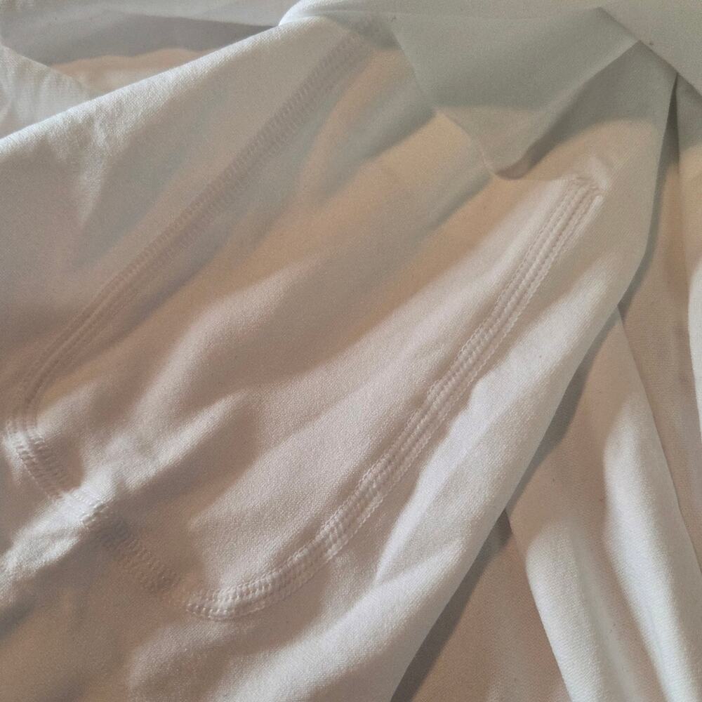 OQQ White Tennis Skort XL High Waist Athletic Golf Pickleball Stretch NWOT - Picture 7 of 7